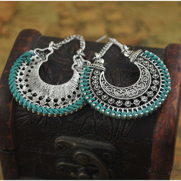 Bohemian Woven Handmade Earrings