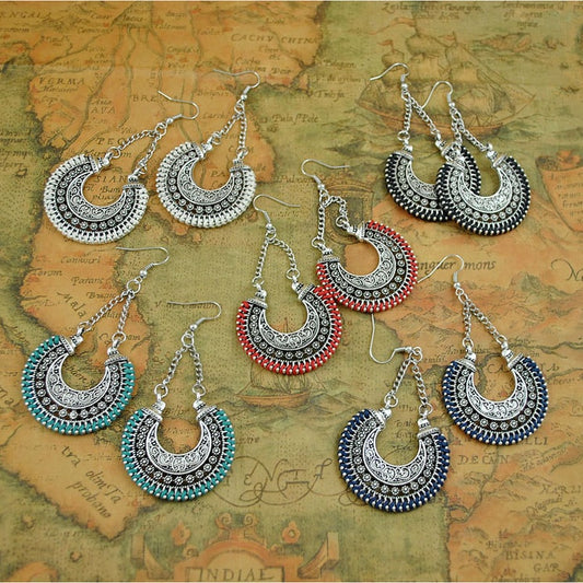 Bohemian Woven Handmade Earrings